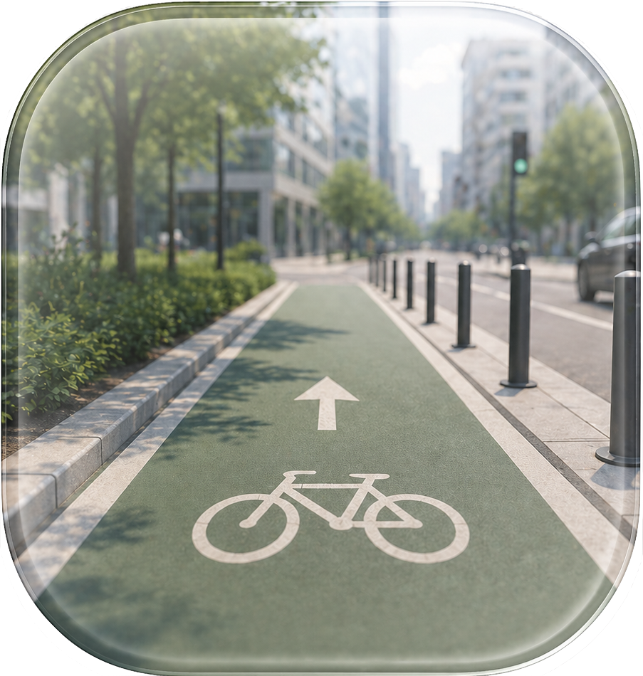 Pistes cyclables Plateau