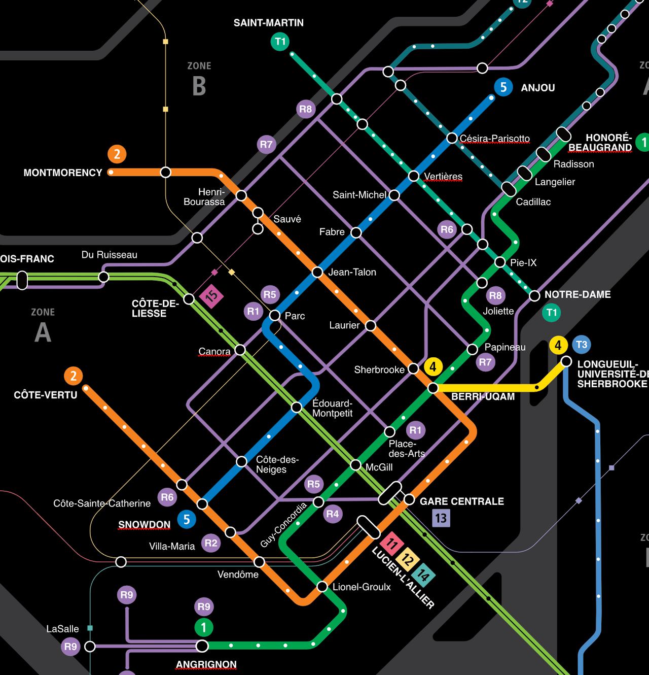 Plan avec SRB Taschereau — vue 2